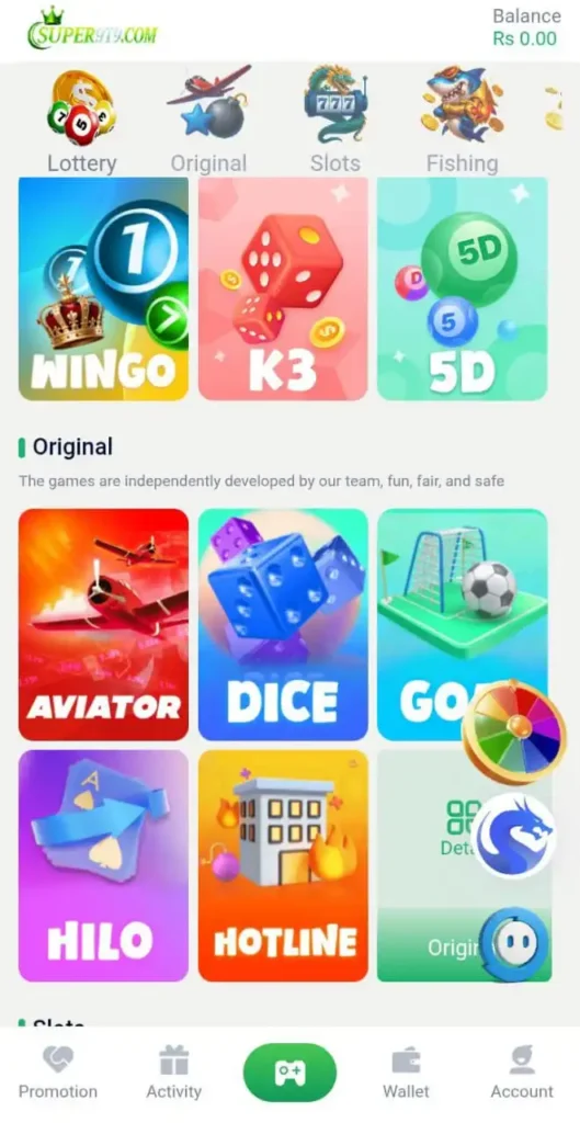 super 9t9 game